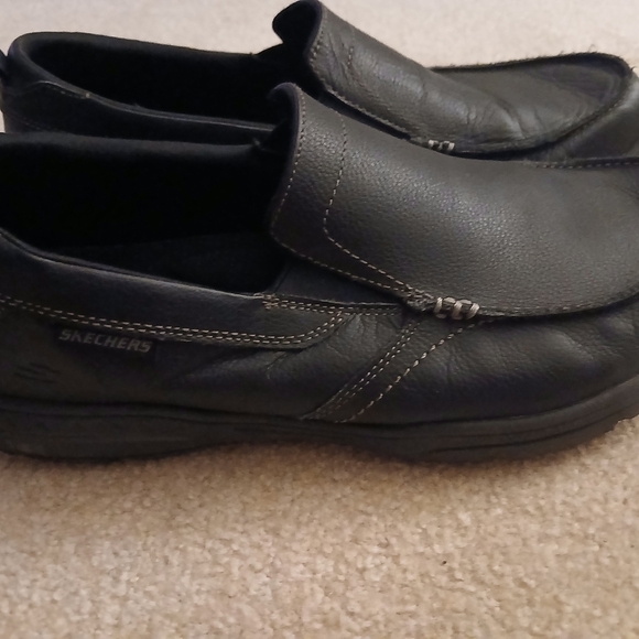 Skechers Men\'s Air-cooled Black Slip-On Shoes Sz 10 main image 7